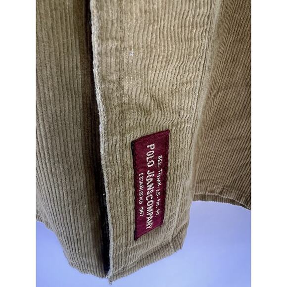 Vintage Polo Jeans Co. Ralph Lauren Corduroy Shirt – Men’s XXL Heritage - Picture 7 of 10